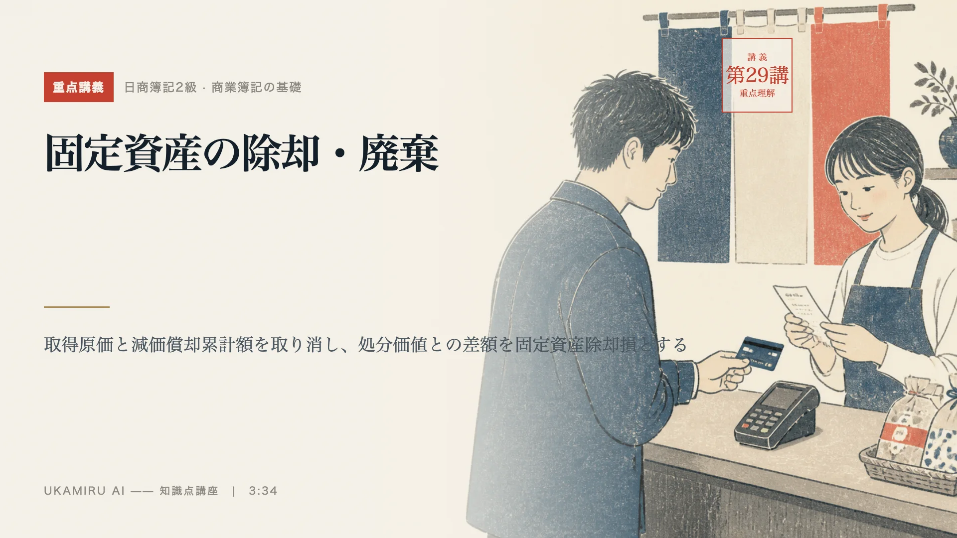 第29講「固定資産の除却・廃棄」の表紙