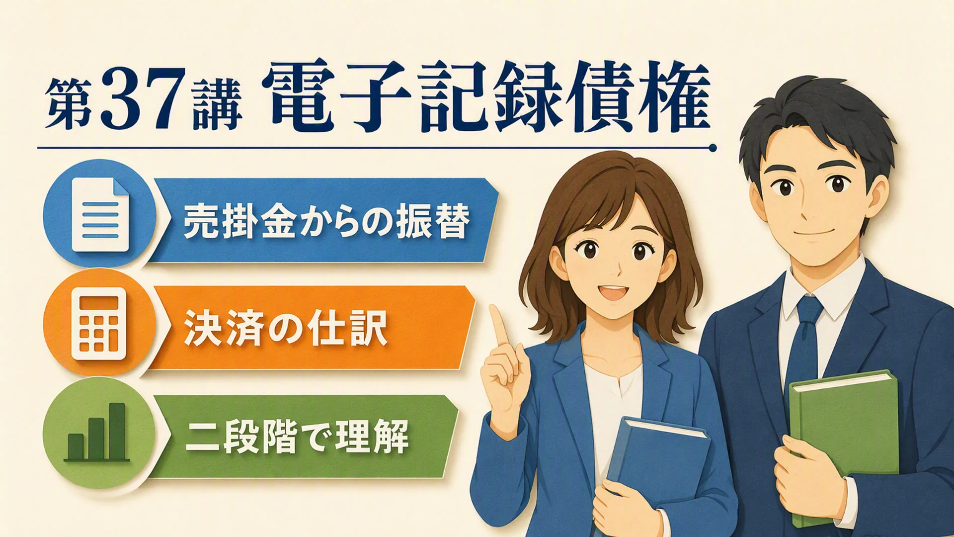 講義「電子記録債権」の表紙