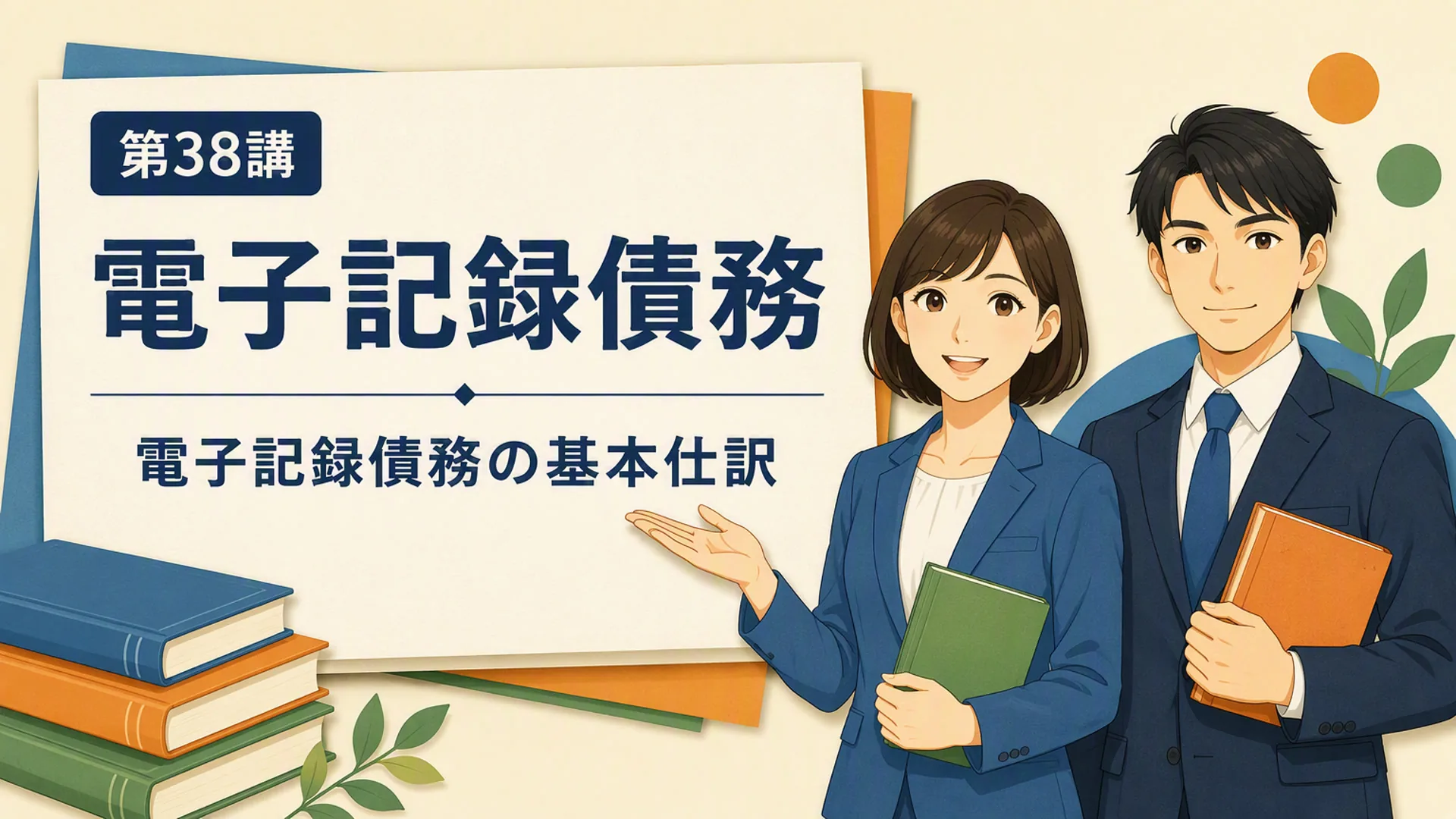 講義「電子記録債務」の表紙