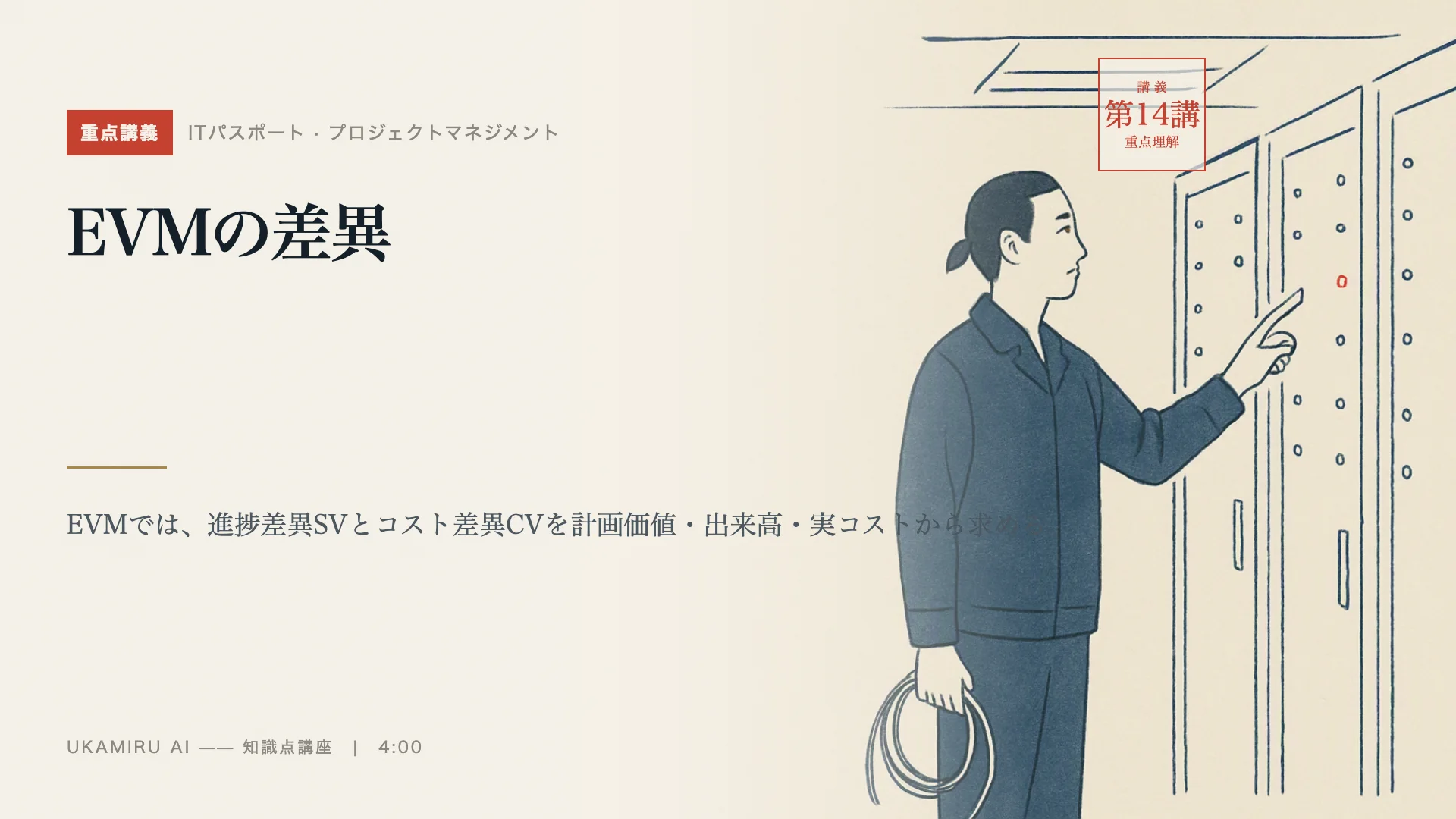 第14講「EVMの差異」の表紙
